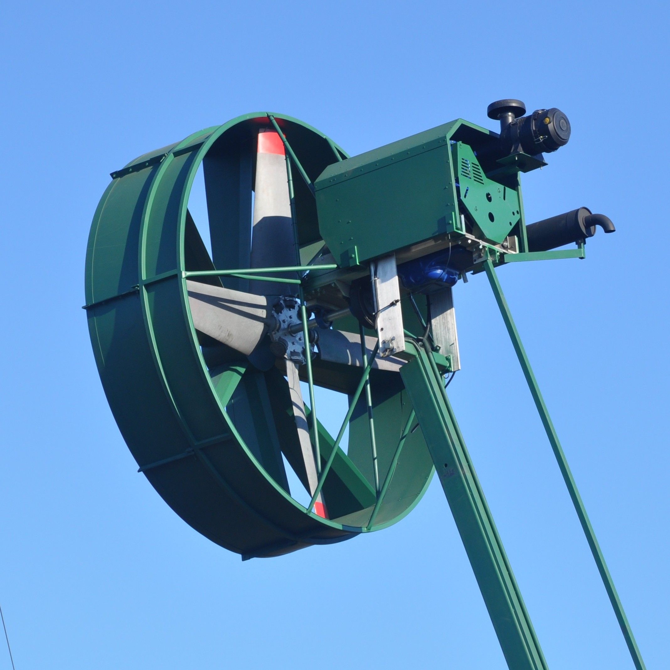 Ventilador para control de heladas